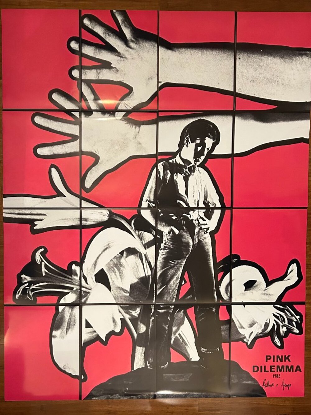 Gilbert & George - 1982 Pink Dilemma